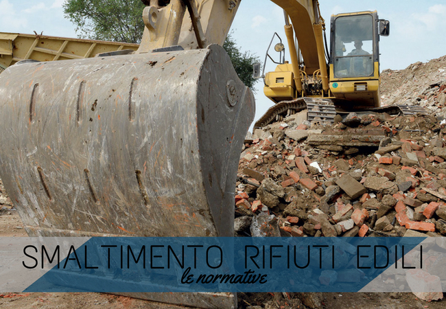 Smaltimento di rifiuti edili: norme e direttive